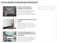 Tablet Screenshot of intelligence-economique-magazine.fr